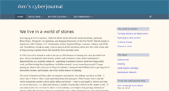 Desktop Screenshot of cyberjournal.org