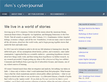 Tablet Screenshot of cyberjournal.org